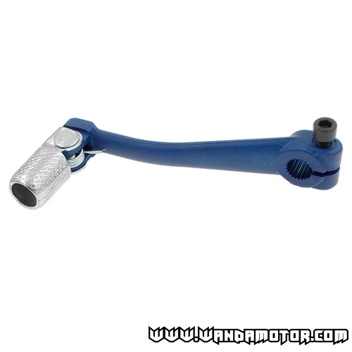 Gear shift pedal C4 Minarelli AM6 blue